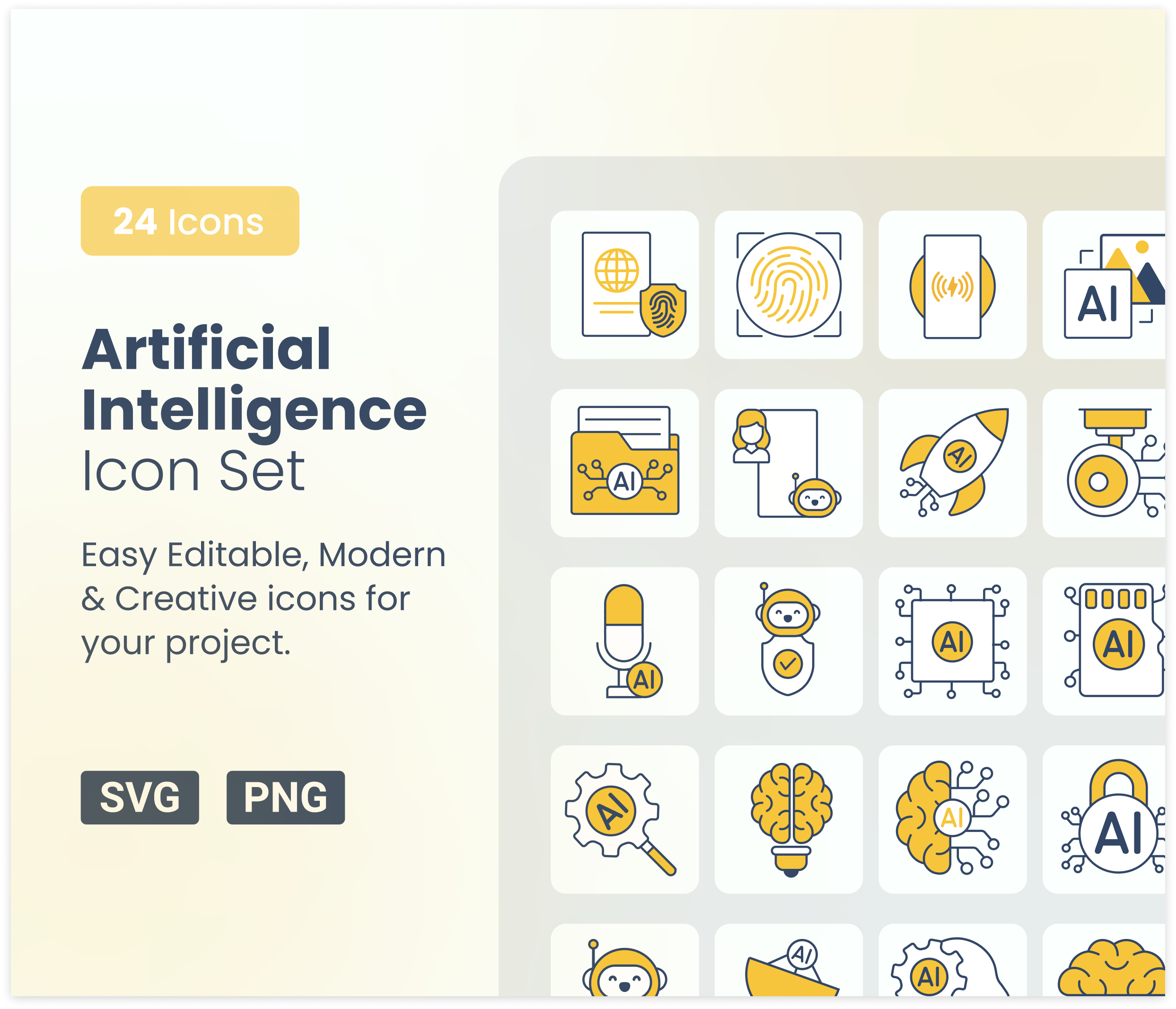 Artifical Intelligence icons